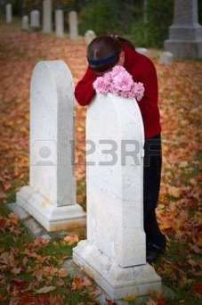 5775839-a-young-girl-weeps-at-a-grave
